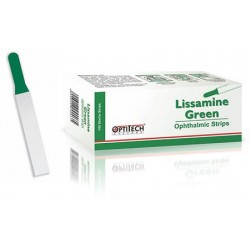 Test lissamine green, 100 stripuri